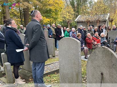 Na ruim 80 jaar gedenksteen voor Anthonie Gazan