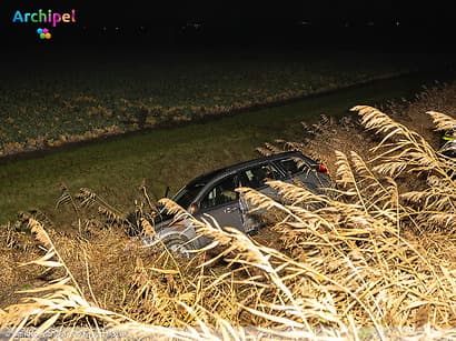 Gewonde bij eenzijdig ongeval op de Oudelandsedijk