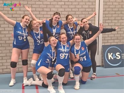 VC Intermezzo Meisjes A pakt kampioenstitel na bewogen seizoen