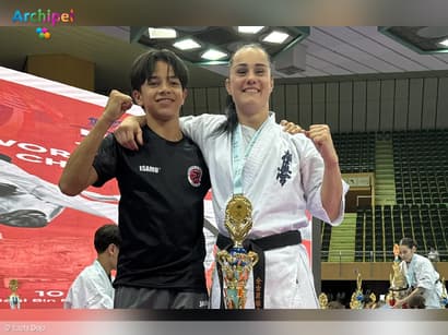 Valence Bickel voor vierde keer wereldkampioen Kyokushin karate