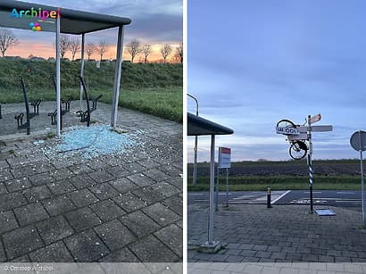 Vandalisme in Stellendam veroorzaakt duizenden euro's schade