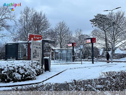 Dinsdagochtend geen bussen door aanhoudende gladheid