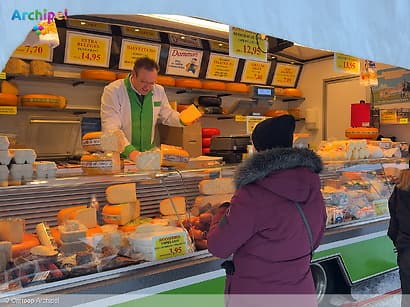 Winterweer, strooizout en een bescheiden weekmarkt
