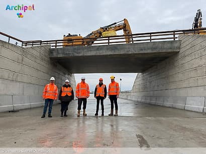 Gedeputeerde en wethouder brengen werkbezoek aan N215