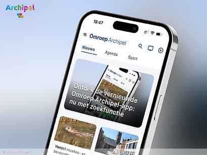 Ontdek de vernieuwde Omroep Archipel-app: nu met zoekfunctie