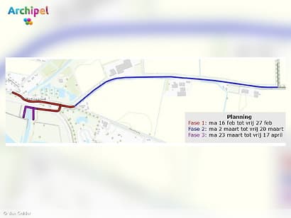 Groot onderhoud aan Battenoordsedijk in Nieuwe-Tonge
