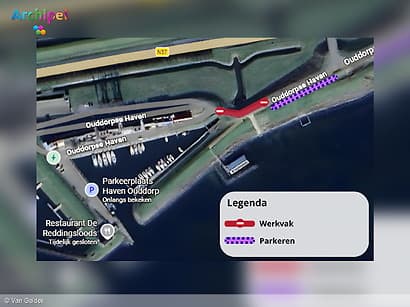 Nieuwe datum voor uitgestelde werkzaamheden vangrail Ouddorp