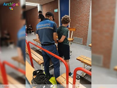 Boa's bezoeken freerunners van gymvereniging