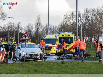 Motorrijder (66) komt om het leven door aanrijding