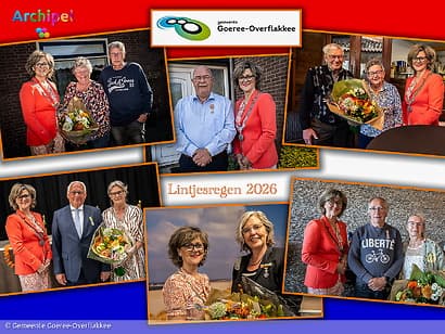 Zes lintjes uitgereikt op Goeree-Overflakkee