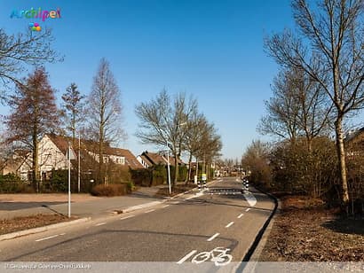 Werkzaamheden aan de Dorpsweg in Sommelsdijk