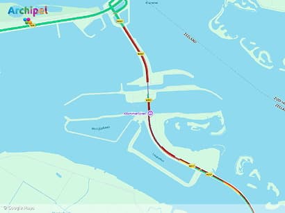 Storing brug Krammersluizen zorgt voor lange file op N257