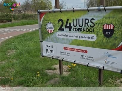 24 uur voetbal voor het goede doel op sportpark De Kruse
