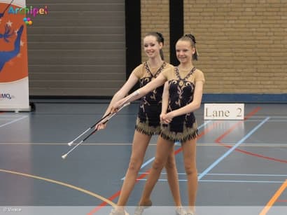 Twirlvereniging Vivace komt weer thuis met mooie resultaten