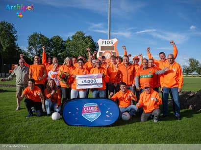 Club van de Week-titel levert FIOS 5.000 euro op