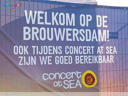 N57 deels afgesloten tijdens Concert at SEA op Brouwersdam