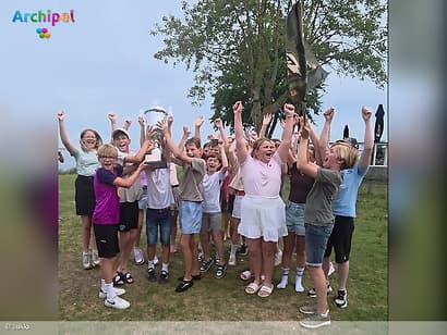 Groen van Prinstererschool wint eerste Eilandstrijders