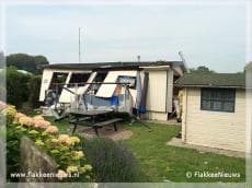 Ontploffing in vakantiewoning Ouddorp