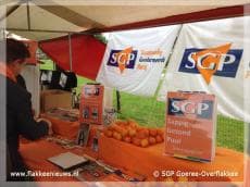 SGP-fractie op actiedag Mekkerstee