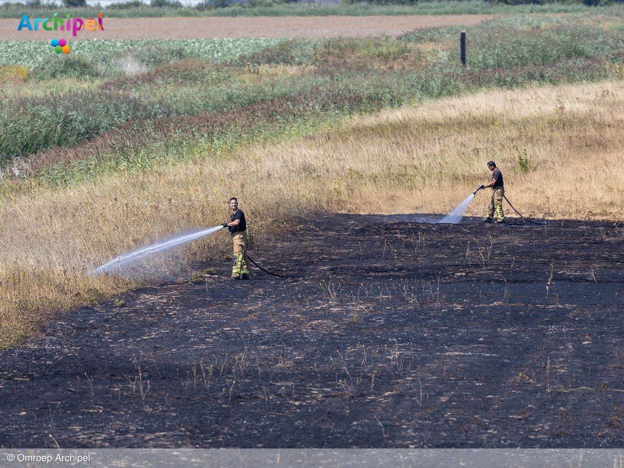 Meerdere branden houden brandweer op Goeree-Overflakkee bezig