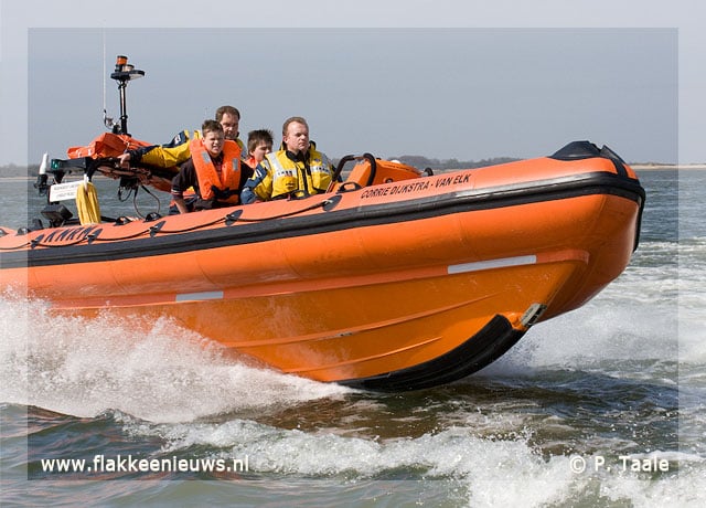 Varen op een Reddingboot