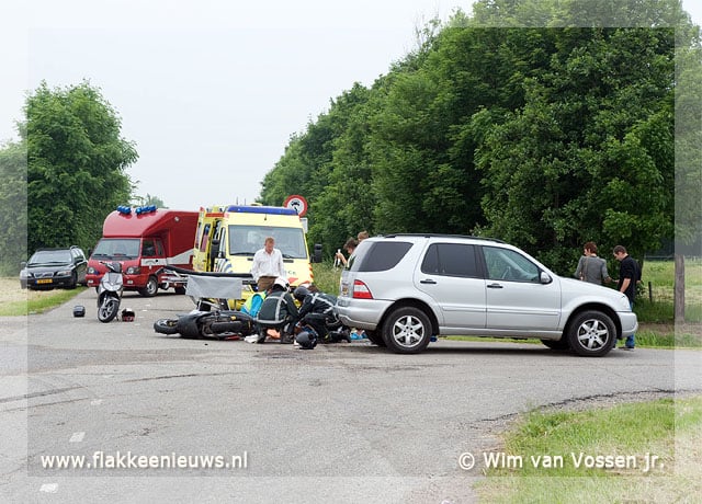 Scooterrijder zwaar gewond