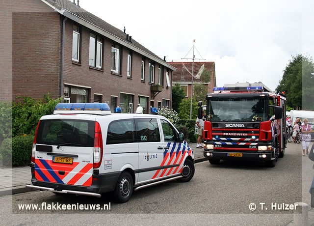 Keukenbrand in Ouddorp