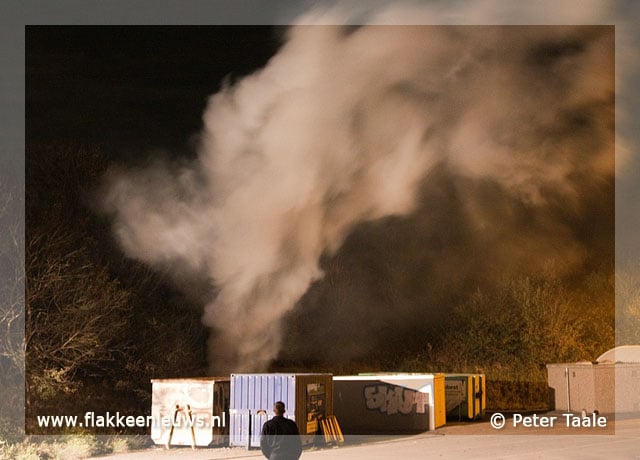 Opnieuw brand op vuilstort