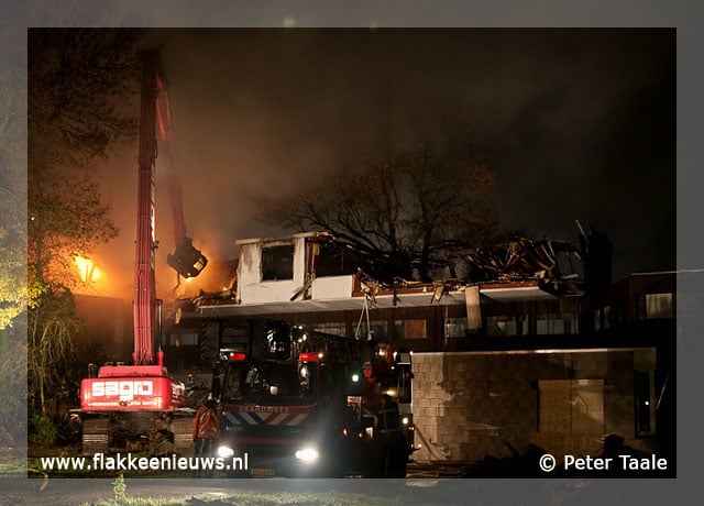 Wederom grote brand op Hernesseroord