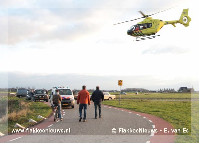 Verlaten plaats ongeval zet vele hulpverleners op de been