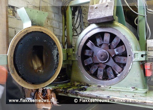 Broeiing in een maalmachine
