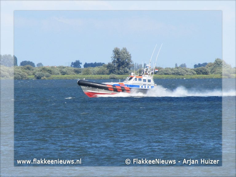 Grootschalige zoekactie op het Haringvliet
