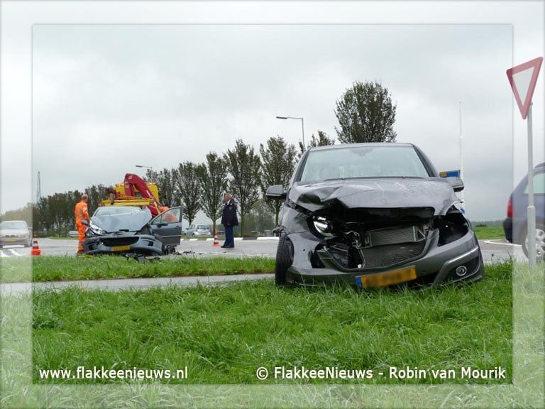 Ongeval N215 nabij Sommelsdijk