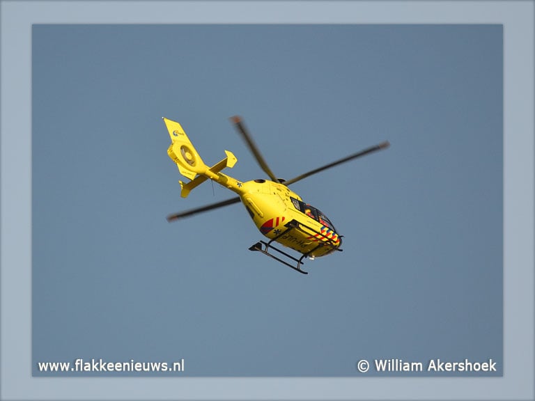 Kiter gewond geraakt op de Brouwersdam