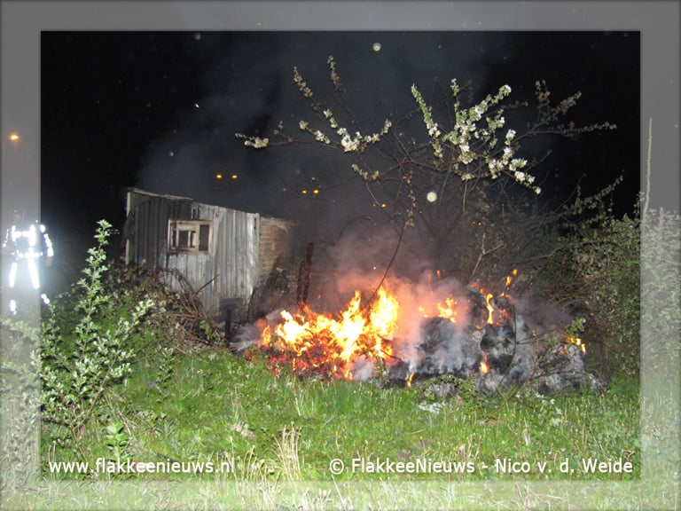 Buitenbrand aan Zuidelijke Randweg Middelharnis