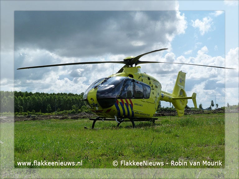 Traumaheli ingezet voor reanimatie