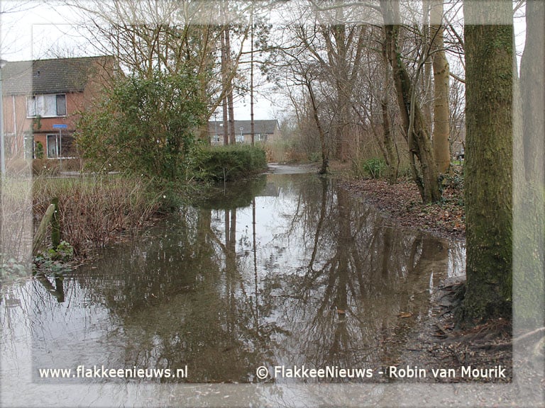 Verminderde waterdruk op Goeree-Overflakkee