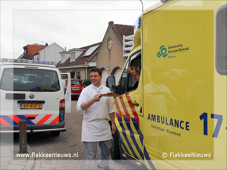 Ongeval in het dorp