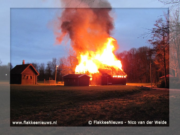Kinderboerderij Hernesseroord afgebrand