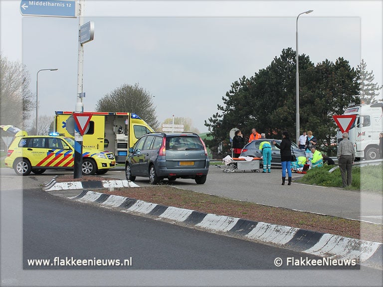 Aanrijding N498 Achthuizen