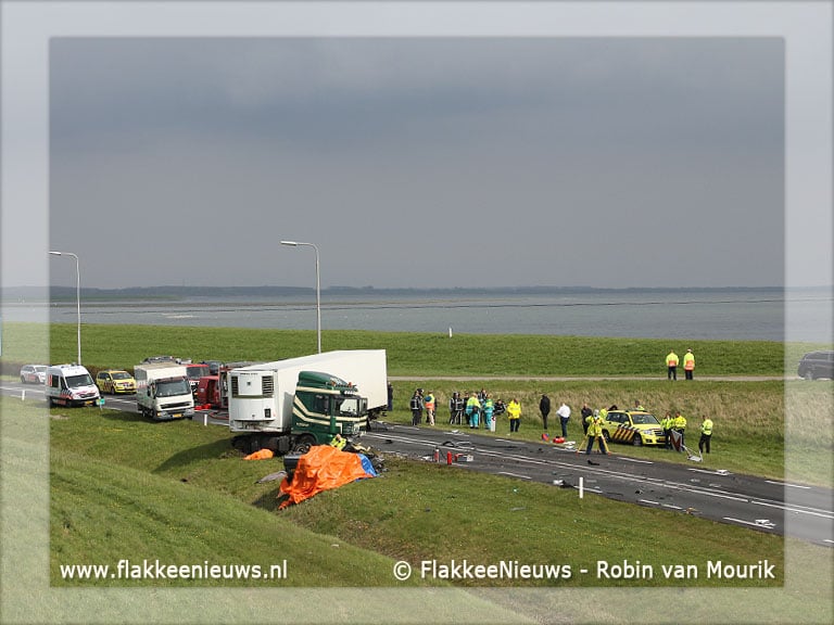 [Update] Drie personen overleden na aanrijding N57