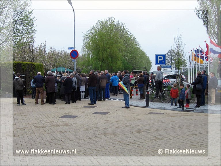 Herdenking omgekomen vliegeniers WO2