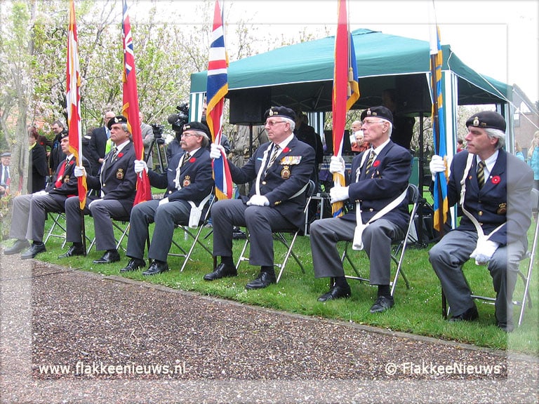 Herdenking omgekomen vliegeniers WO2