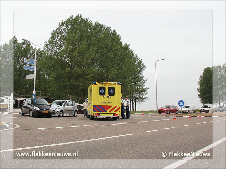 Extra verkeershinder N215 door ongeval