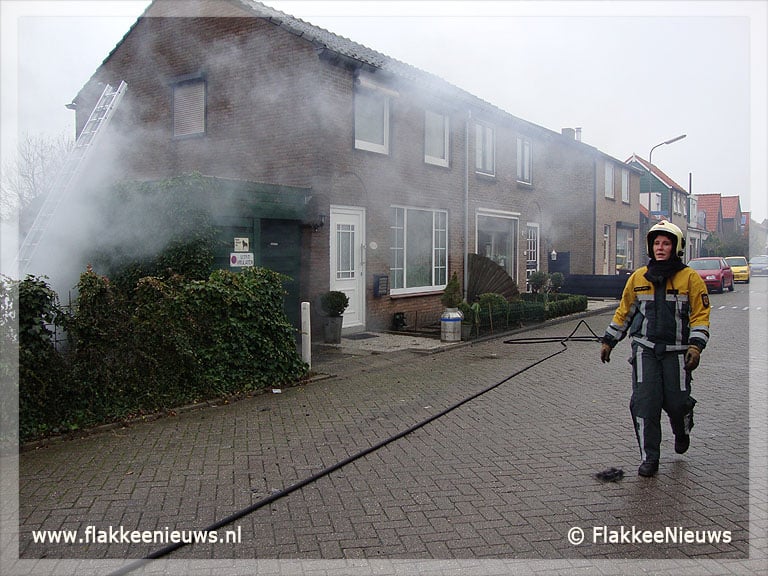 Twee honden gered uit brandende schuur