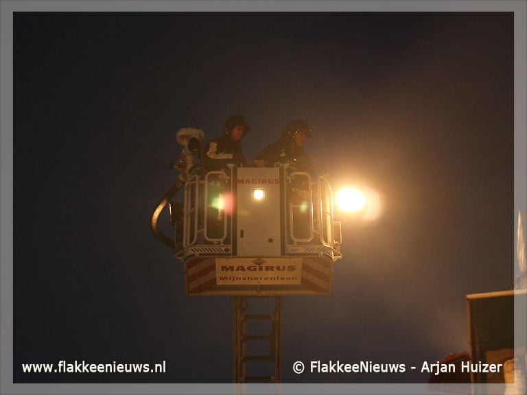 Brand in woonhuis Zuidzijde