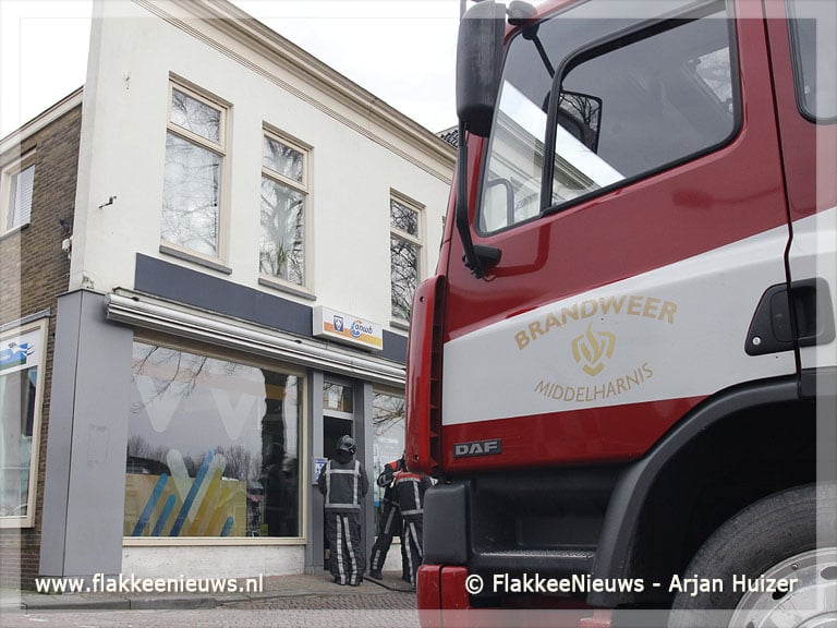 Grote brand voorkomen bij VVV Middelharnis