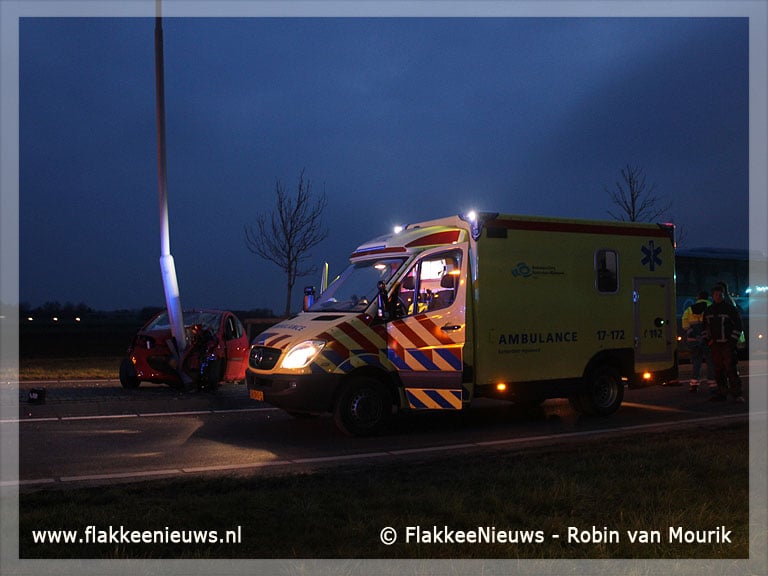 Dodelijk ongeval N215 Oude-Tonge