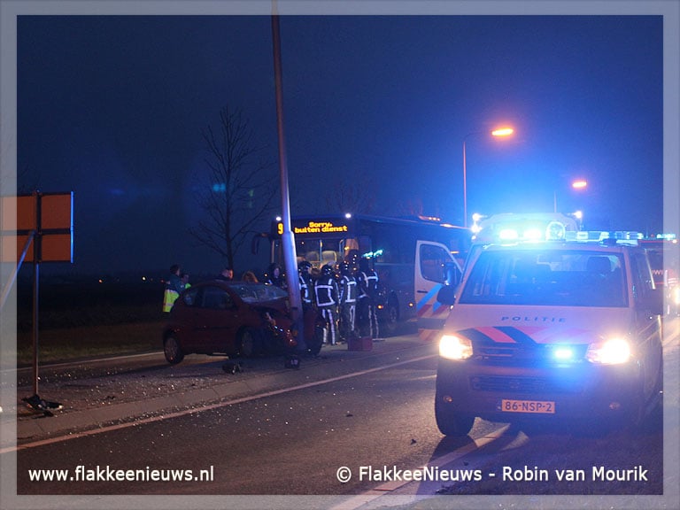 Dodelijk ongeval N215 Oude-Tonge