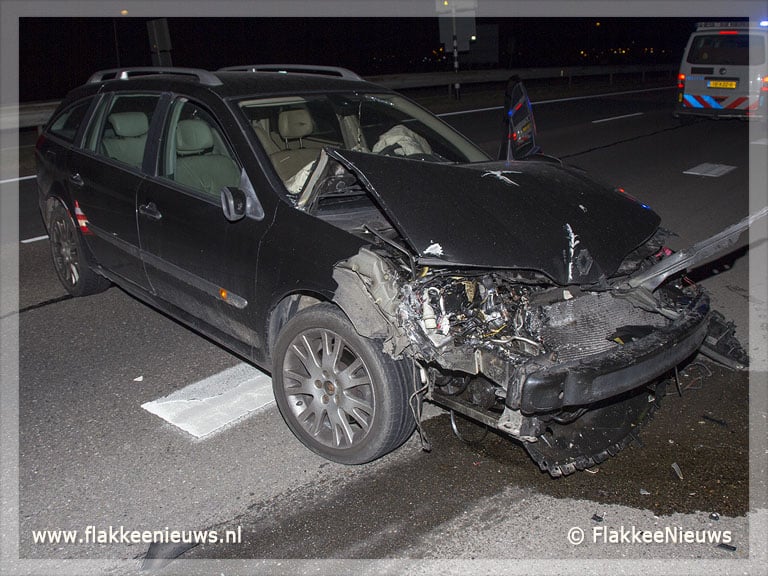 Beschonken bestuurder aangehouden na ongeval